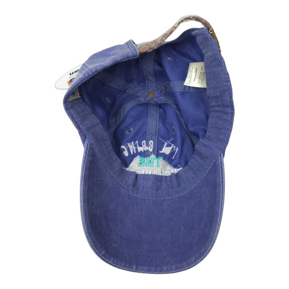 Adams Ill Bring The Shenanigans Leather Tuck Strap Cap Cool Crown Baseball Hat - Picture 5 of 14